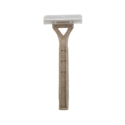 Plastic Biodegradable Wheat Straw Hotel Disposable Shaving Safety Razors