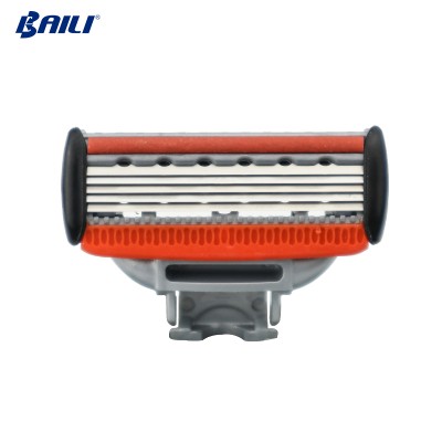 High quality chrome safety razor head