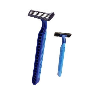 Triple blade razor DE AFEITAR disposable Razor